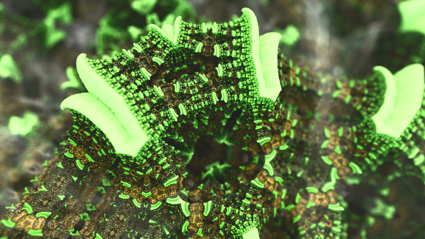 green glow